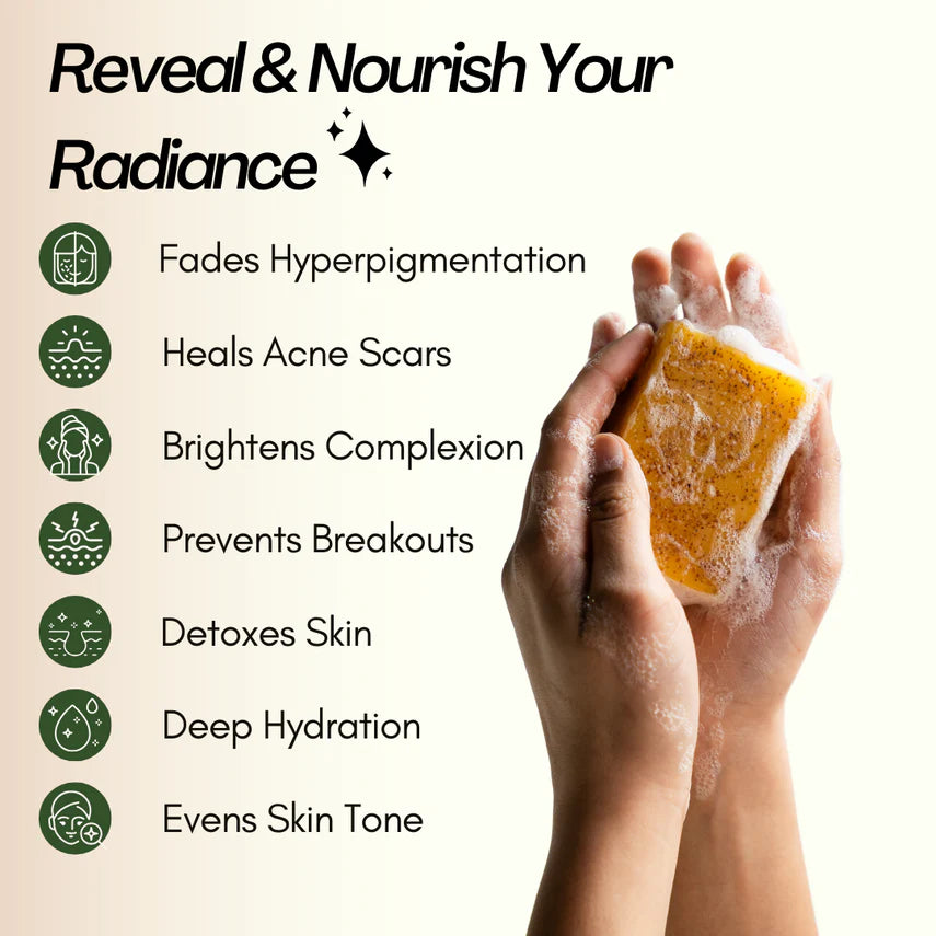 Turmeric & Kojic Acid - Skin Brightening Soap